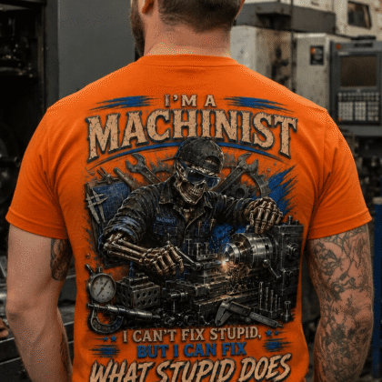 I’m A Machinist Skull